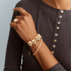Dead Set Skeleton Bracelet