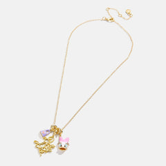 Disney Daisy Duck Cluster Charm Necklace - Daisy Duck