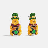 Disney Winnie The Pooh St. Patrick’s Day Earrings - Winnie The Pooh