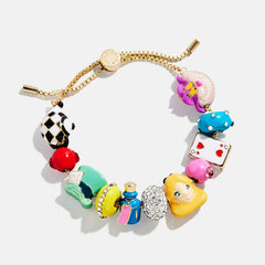 Disney Alice in Wonderland Friends Forever Bracelet - Alice in Wonderland Charm Bracelet