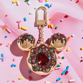 Disney Mickey Mouse Chocolate Donut Bag Charm - Disney Chocolate Donut Bag Charm