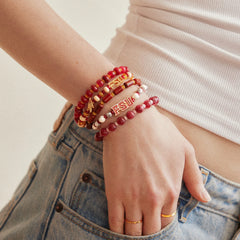 Florida State University Beaded Bracelet Set - Florida State University