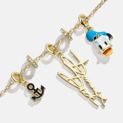 Disney Donald Duck Cluster Charm Necklace - Donald Duck