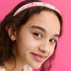 Flower Power Kids' Headband - Pink