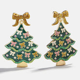 Feeling Pine Christmas Tree Earrings - Christmas Tree