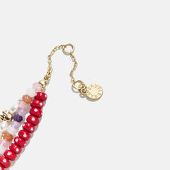 Disney Mickey Mouse Semi-Precious Layered Bracelet - Pearl