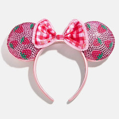 Disney Minnie Mouse Strawberry Ears Headband - Minnie Mouse Strawberry Ears