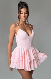 Veena Playsuit - Blush