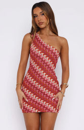 Go Loco Mini Dress Berry