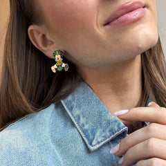 Disney Mickey Mouse St. Patrick’s Day Earrings - Mickey Mouse
