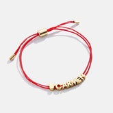 Disney Mickey Mouse Custom Cord Bracelet - Red