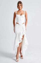 Lavinia Maxi Skirt - Ivory
