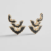 Flight Risk Bat Crawler Earrings