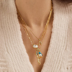 Disney Donald Duck Cluster Charm Necklace - Donald Duck