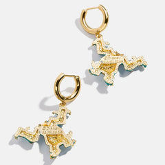 Disney Pixar Monsters, Inc. Earrings - Sulley