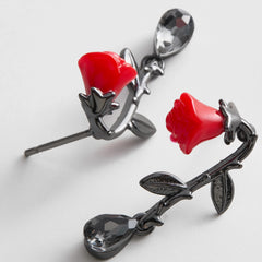 Dead Romantic Rose Earrings