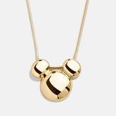 Disney Mickey Mouse Bubble Necklace - Gold