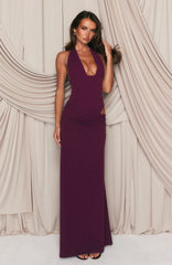Twilight Temptation Maxi Dress Plum
