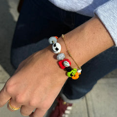 Disney Nightmare Before Christmas Friends Forever Charm Bracelet - Tim Burton's The Nightmare Before Christmas Charm Bracelet