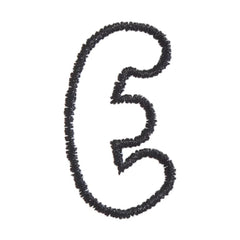 E - Bubble Letter