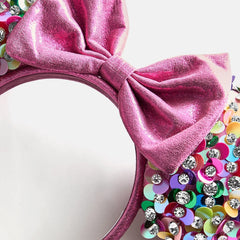 Disney Minnie Mouse Sequin Ears Headband - Minnie Mouse Sequin Ears