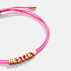 Disney Mickey Mouse Custom Cord Bracelet - Hot Pink