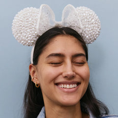 Disney Minnie Mouse Pearl Ears Headband - Minnie Mouse Pearl Ears