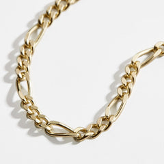 Figaro 18K Gold Bracelet - Gold