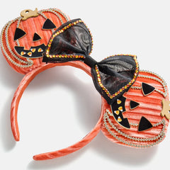 Disney Minnie Mouse Jack-O'-Lantern Ears Headband - Minnie Mouse Jack-O'-Lantern Ears