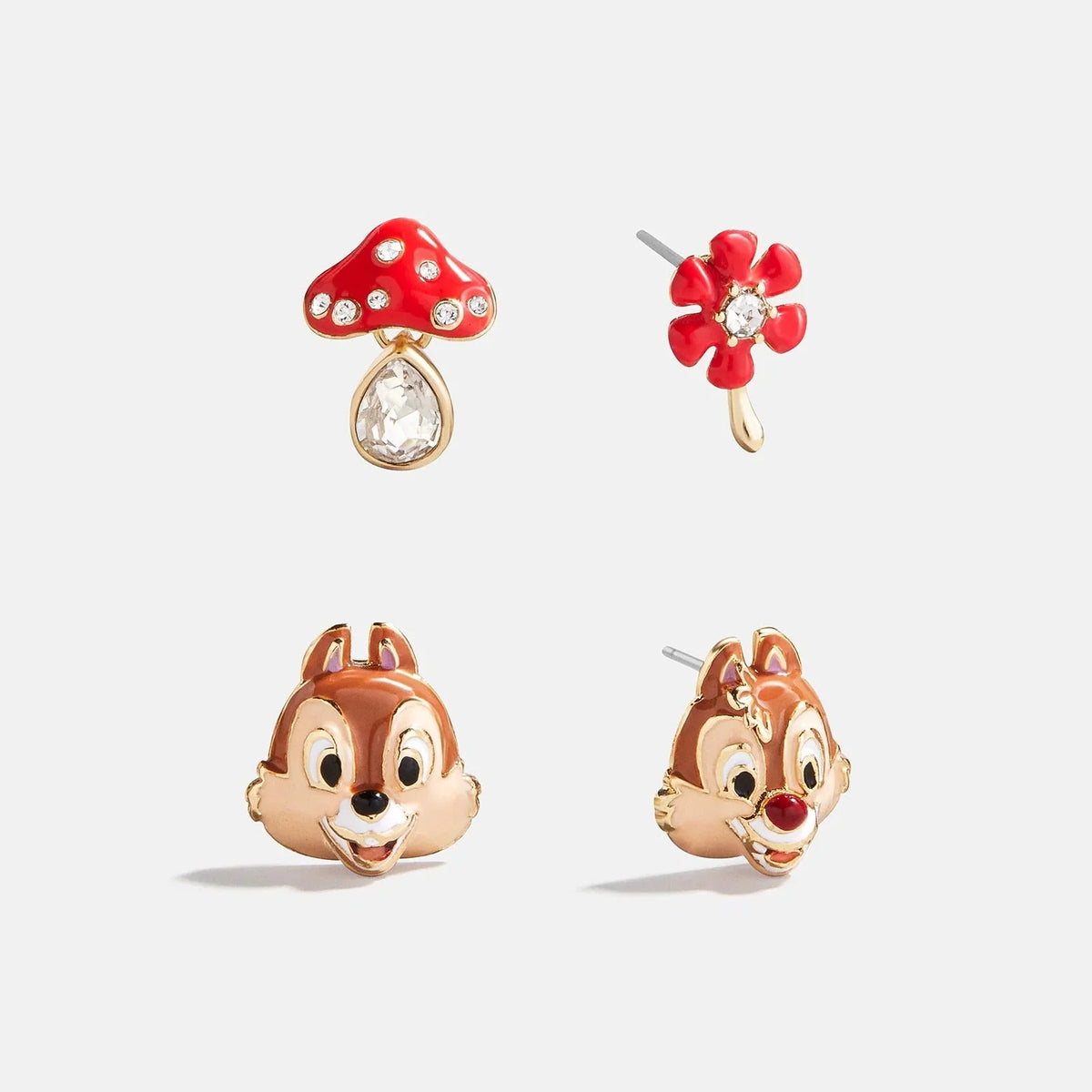 Disney Chip 'N Dale Dynamic Duo Earring Set - Disney Chip 'N Dale
