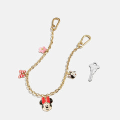 Disney Minnie Mouse Motif Bag Charm - Minnie Mouse