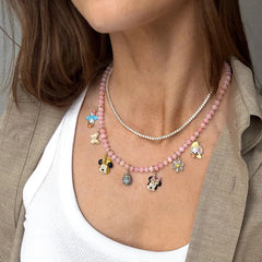 Disney Easter Charm Necklace - Multi