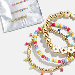 Flower Power Kids' Bracelet Set - Kids' Flowers