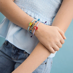 Disney Little Mermaid Kids' BFF Bracelet Set - Ariel & Flounder