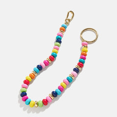 Flying Colors Bag Charm - Gold/Multi
