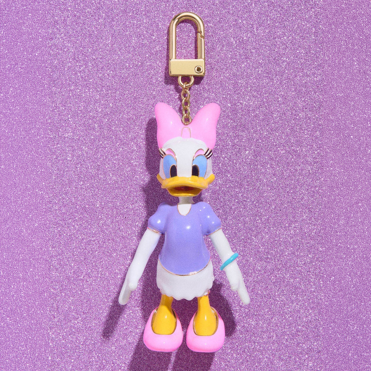 Disney Daisy Duck Classic Enamel Bag Charm - Daisy Duck
