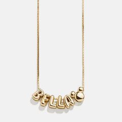 Disney Bubble Letter Custom Necklace