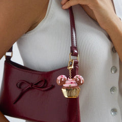 Disney Mickey Mouse Cupcake Bag Charm - Disney Cupcake Bag Charm