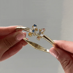 Disney Donald Duck & Daisy Duck Kissing Cuff Bracelet - Donald Duck & Daisy Duck