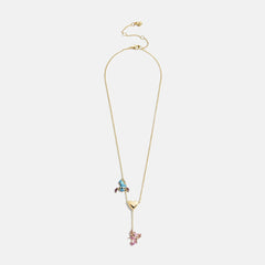 Disney Lilo & Stitch Dynamic Duo Lariat Necklace - Disney Stitch