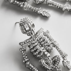 Drop Dead Hottie Earrings - Silver