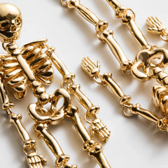 Drop Dead Hottie Earrings - Gold