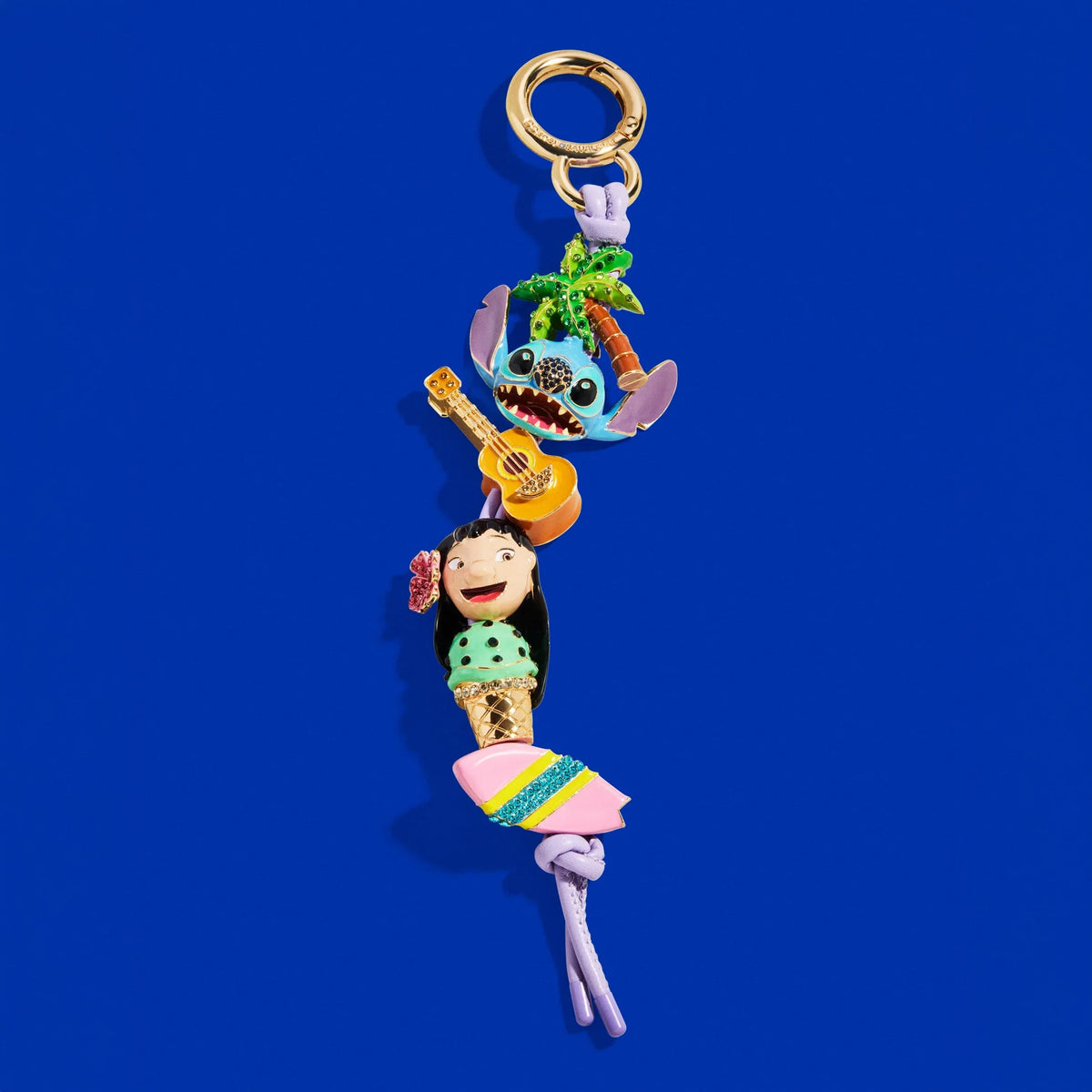 Disney Lilo & Stitch Friends Forever Bag Charm - Disney Lilo & Stitch Friends Forever Bag Charm