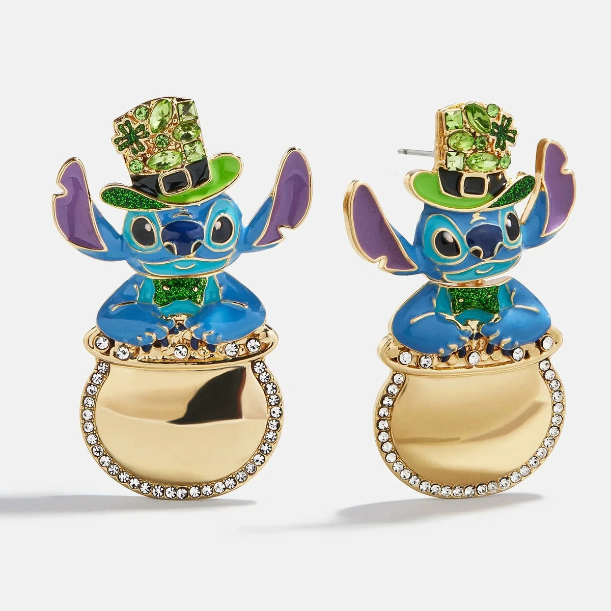 Disney Stitch St. Patrick’s Day Earrings - Stitch