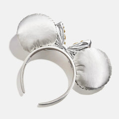 Disney Minnie Mouse Crystal Silver Ears Headband - Minnie Mouse Crystal Silver Ears