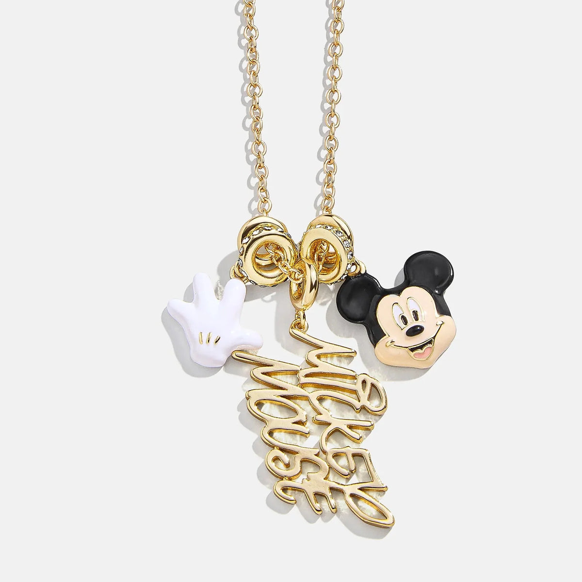 Disney Mickey Mouse Cluster Charm Necklace - Mickey Mouse