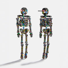 Drop Dead Hottie Earrings - Black/Multi