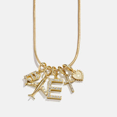 Faith Cluster Charm - Bezel Cross