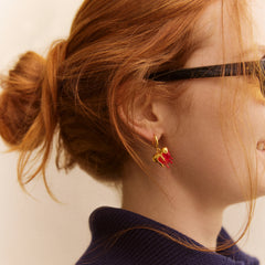 Fatal Attraction Heart Earrings