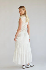 Hope Tiered Maxi Skirt